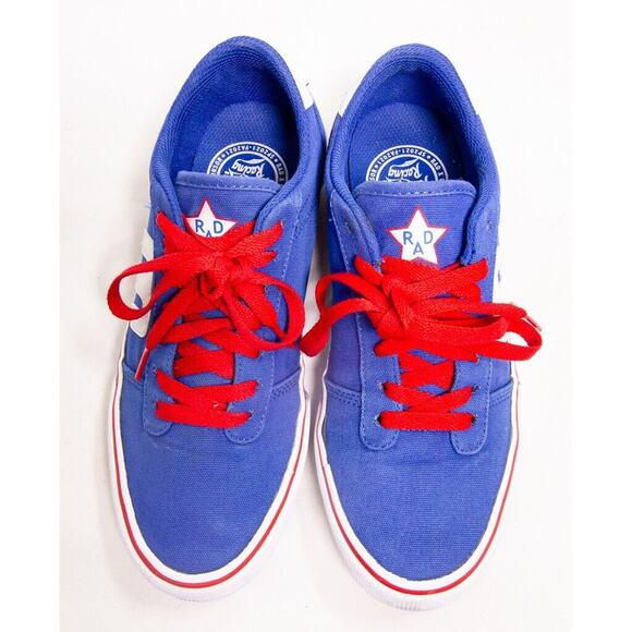 Etnies Calli Vulc x RAD Low Top Sneaker Shoes Blue/Red/White Women's 7.5 - Picture 4 of 9